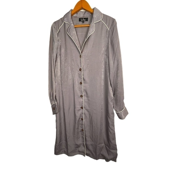 Lulus Other - LULUS SLEEPWEAR Gown  Robe Gray NWT SIZE S